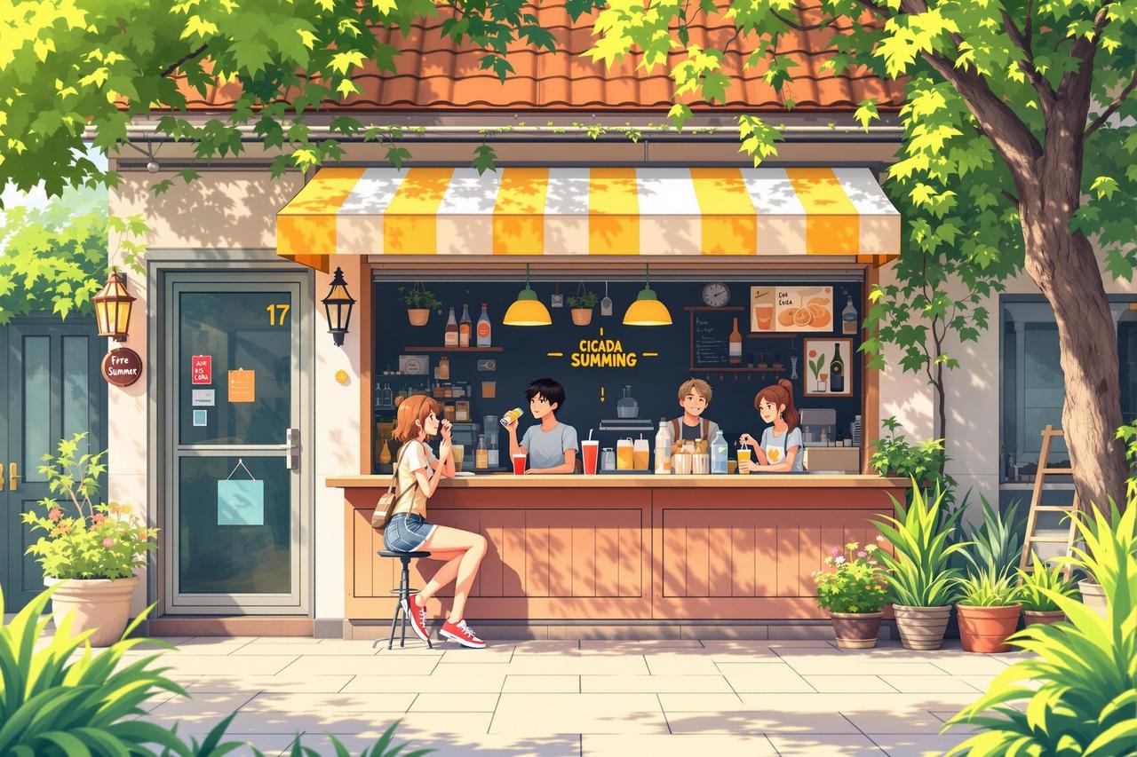 韩剧网剧短剧 - 夏日汽水与蝉鸣